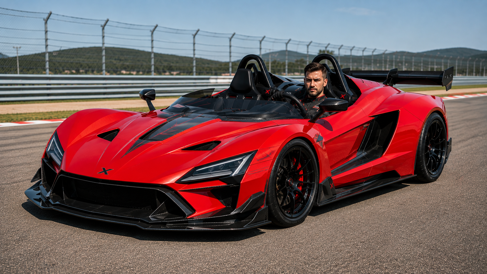 PROJECT X — Racing Red (koncept)